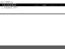 Tablet Screenshot of floridacabinets.com